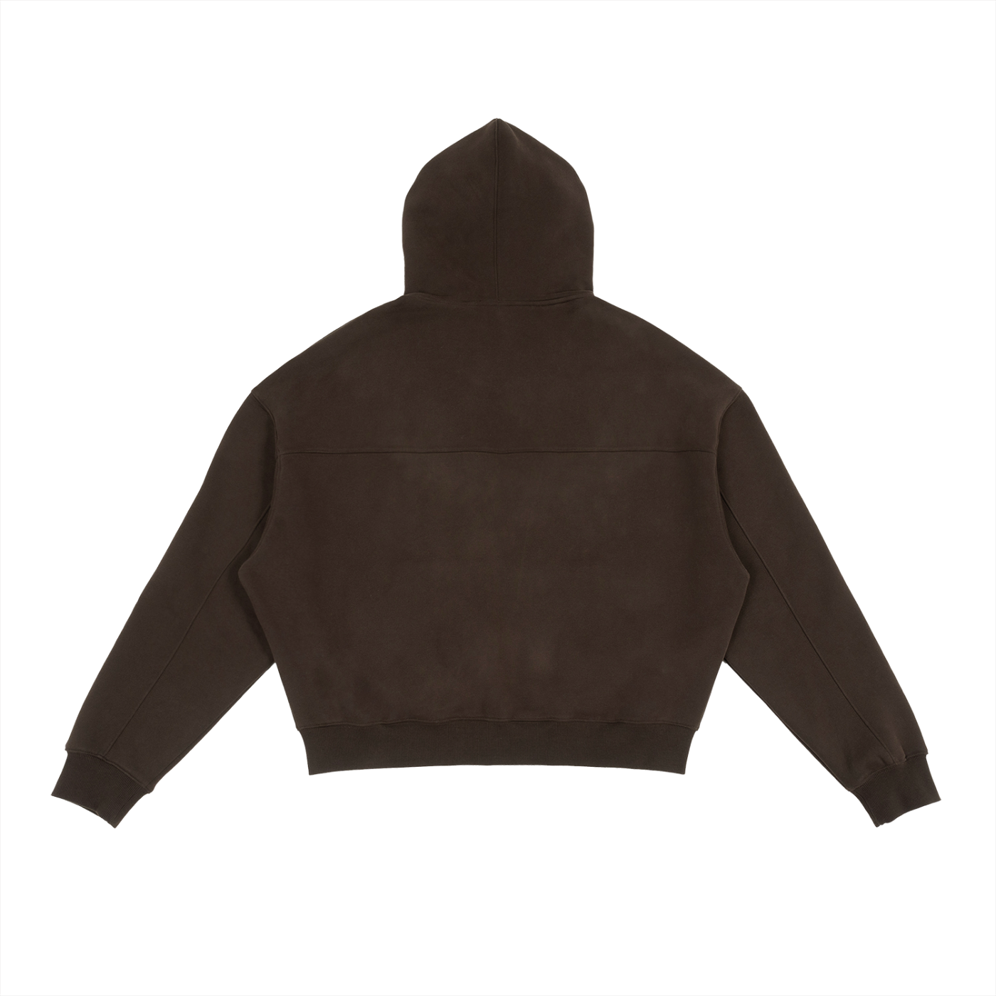 On Set Wear Fleece Zip-Up Boxy Hoodie
