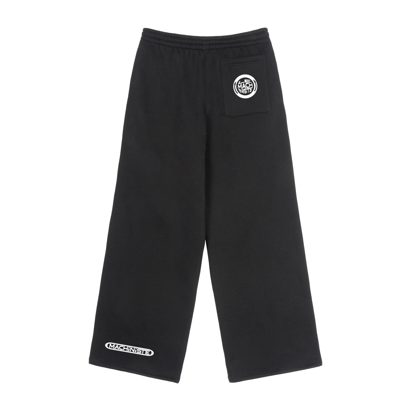 Fleece Drawstring Straight-Leg Sweatpants
