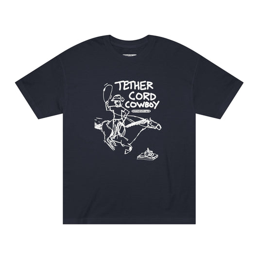 tether cord cowboy tee