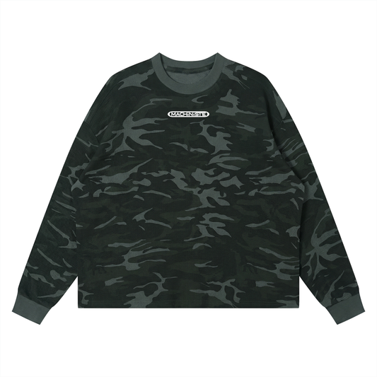 Waffle Knit Long Sleeve