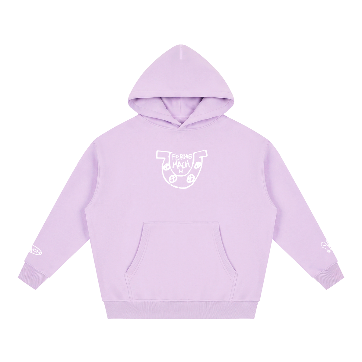 HorseShoe Ferme Boxy Fit Fleece Hoodie