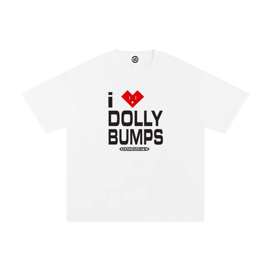 Dolly Bumps Exclusive Tee White