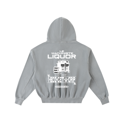 Frayed Machiniste Liquor Hoodie