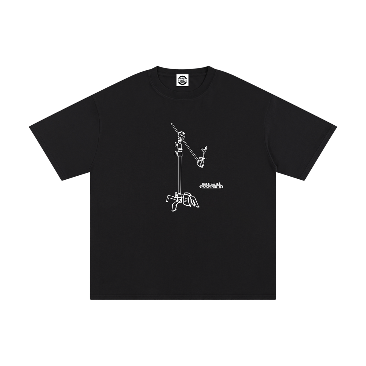 MARTINI BLACK TEE