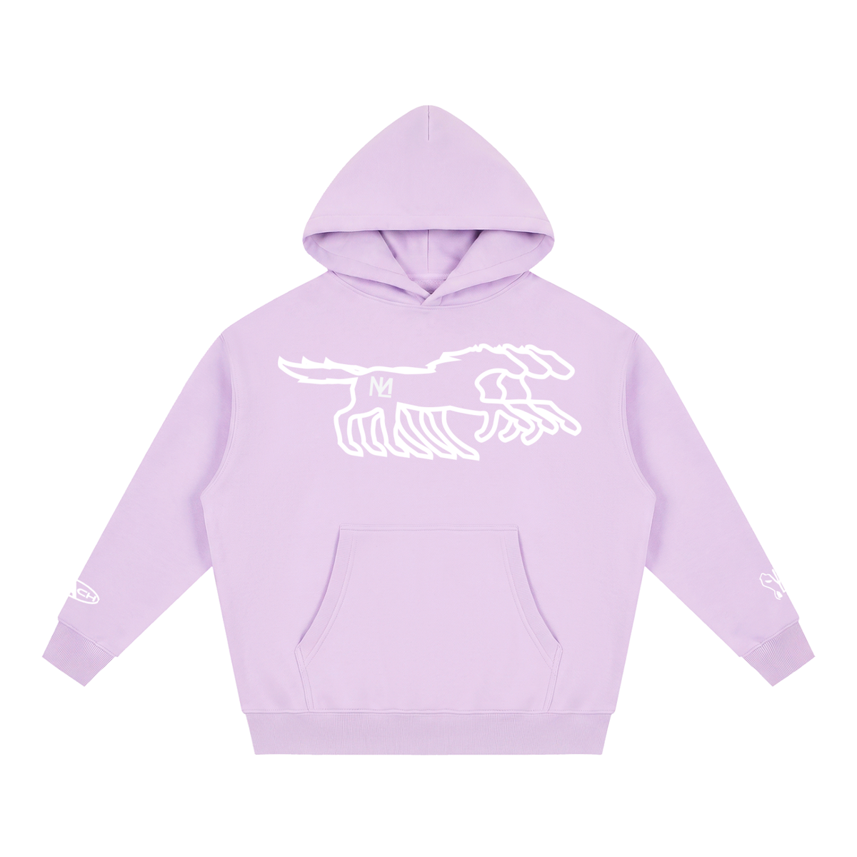 Ferme Mach Boxy Fit Fleece Hoodie