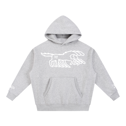 Ferme Mach Boxy Fit Fleece Hoodie