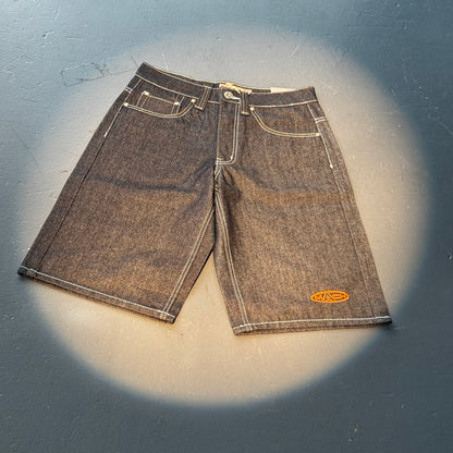 RAW BLUE DENIM SHORTS