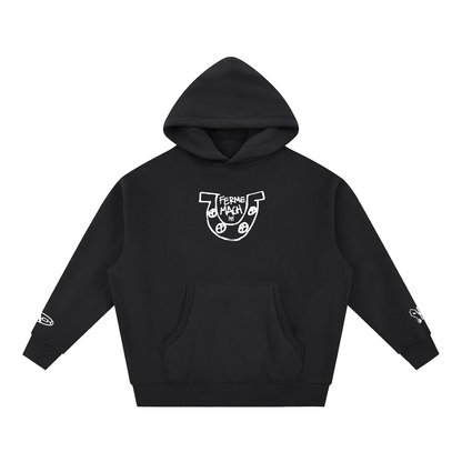 HorseShoe Ferme Boxy Fit Fleece Hoodie