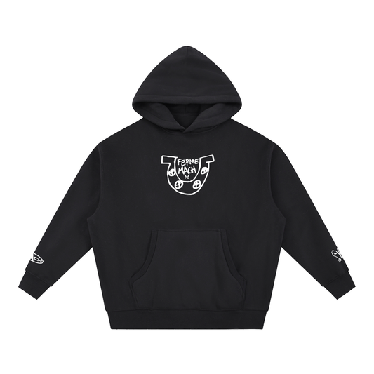 HorseShoe Ferme Boxy Fit Fleece Hoodie