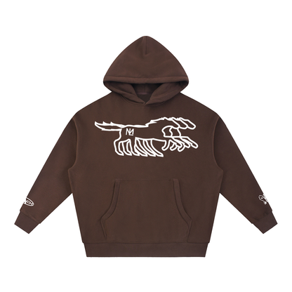 Ferme Mach Boxy Fit Fleece Hoodie