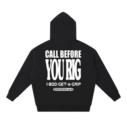 GRIP logo Heavy Weight Hoodie