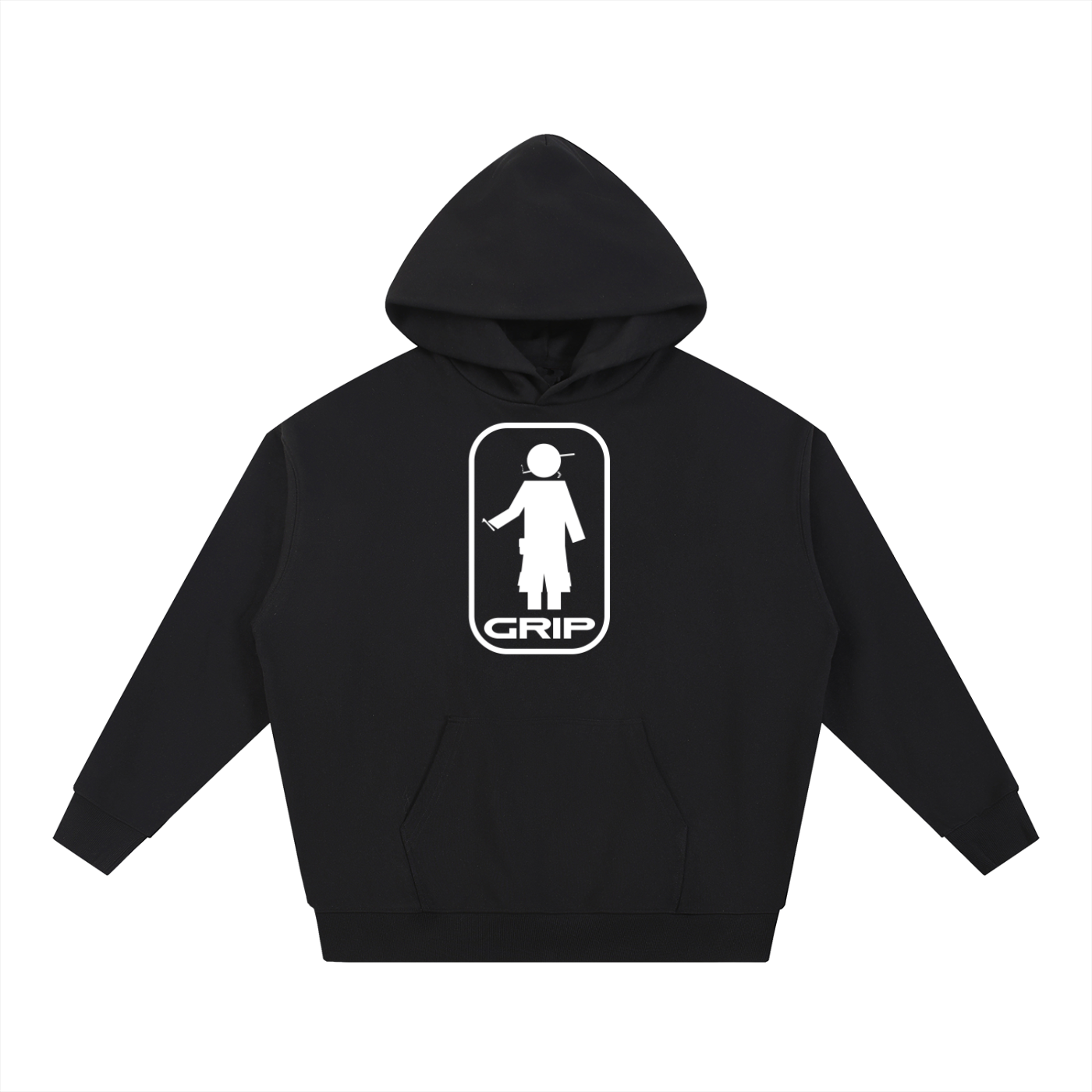 GRIP logo Heavy Weight Hoodie