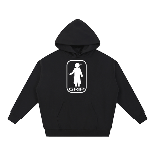 GRIP logo Heavy Weight Hoodie