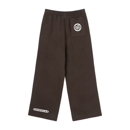Fleece Drawstring Straight-Leg Sweatpants