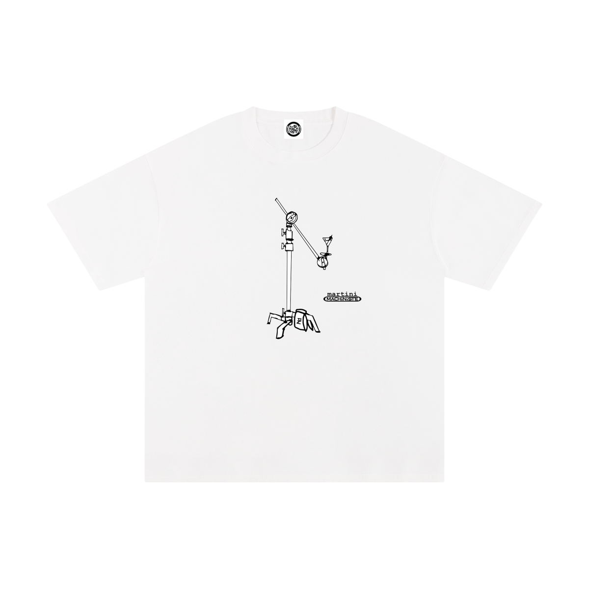 MARTINI BLACK TEE