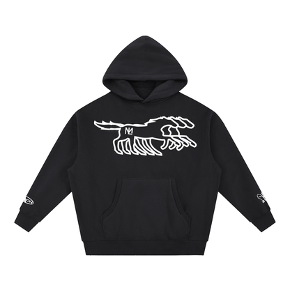 Ferme Mach Boxy Fit Fleece Hoodie