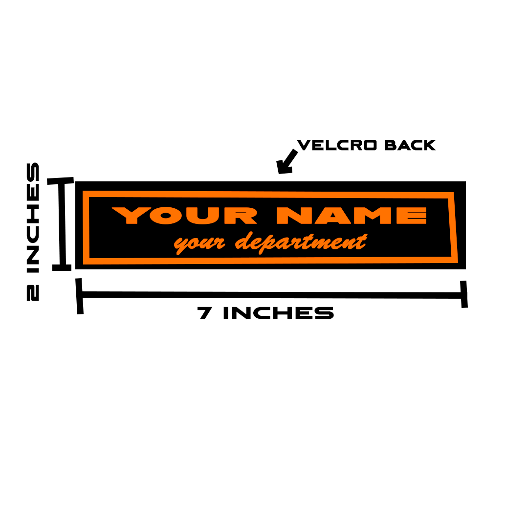 NAME + DEPARTMENT PATCH